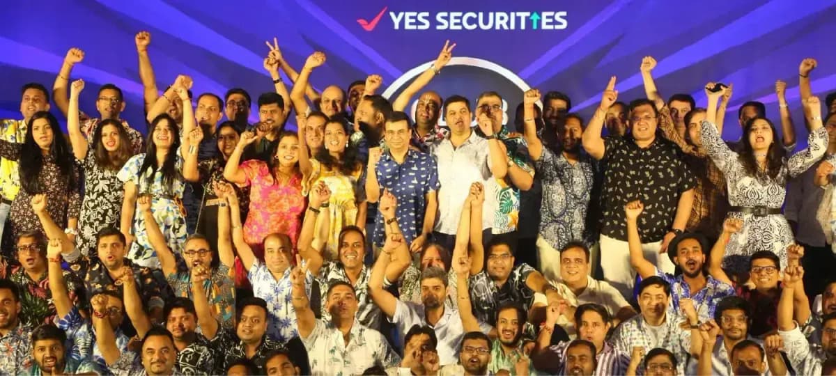 YES SECURITIES team-building activity