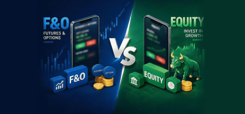 Difference Between Futures & Options vs. Equity difference between f&o and equity